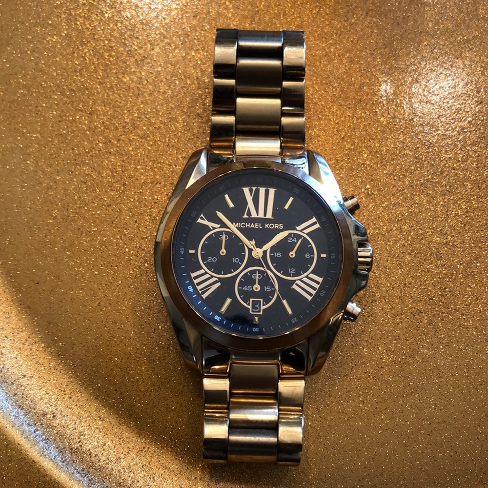 Gold plated Michael kors watch